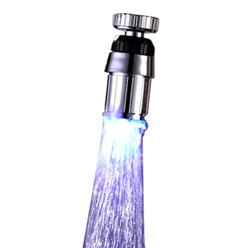 LED Faucet Light with Illuminated Features